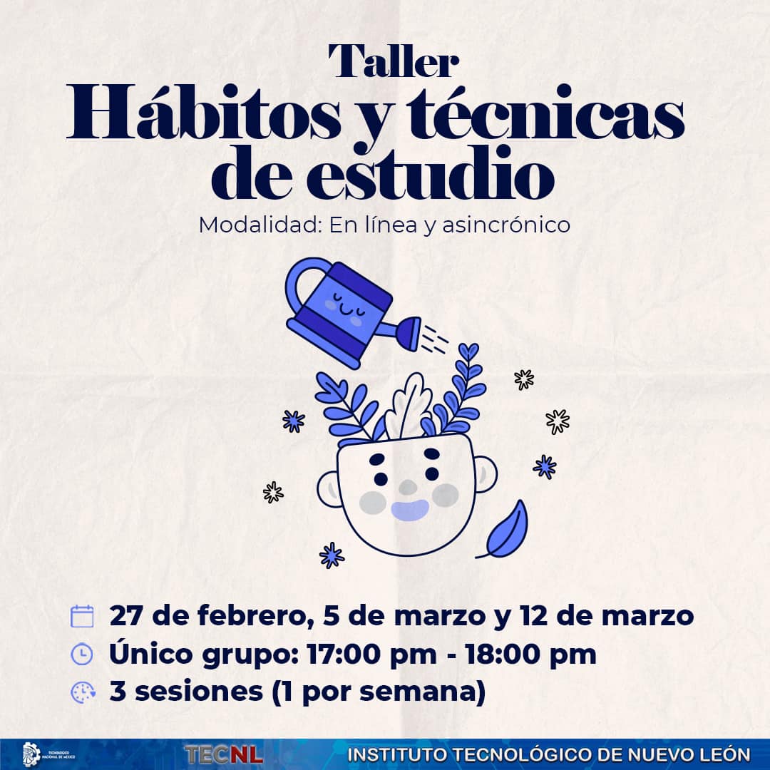 TALLER HÁBITOS Y TÉCNICAS DE ESTUDIO ASINCRÓNICO.-LDGP